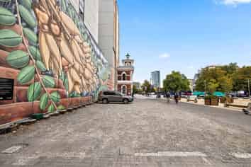 Cathedral Square Site with Laneway