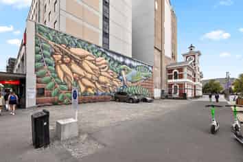 Cathedral Square Site with Laneway