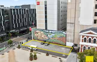 Cathedral Square Site with Laneway