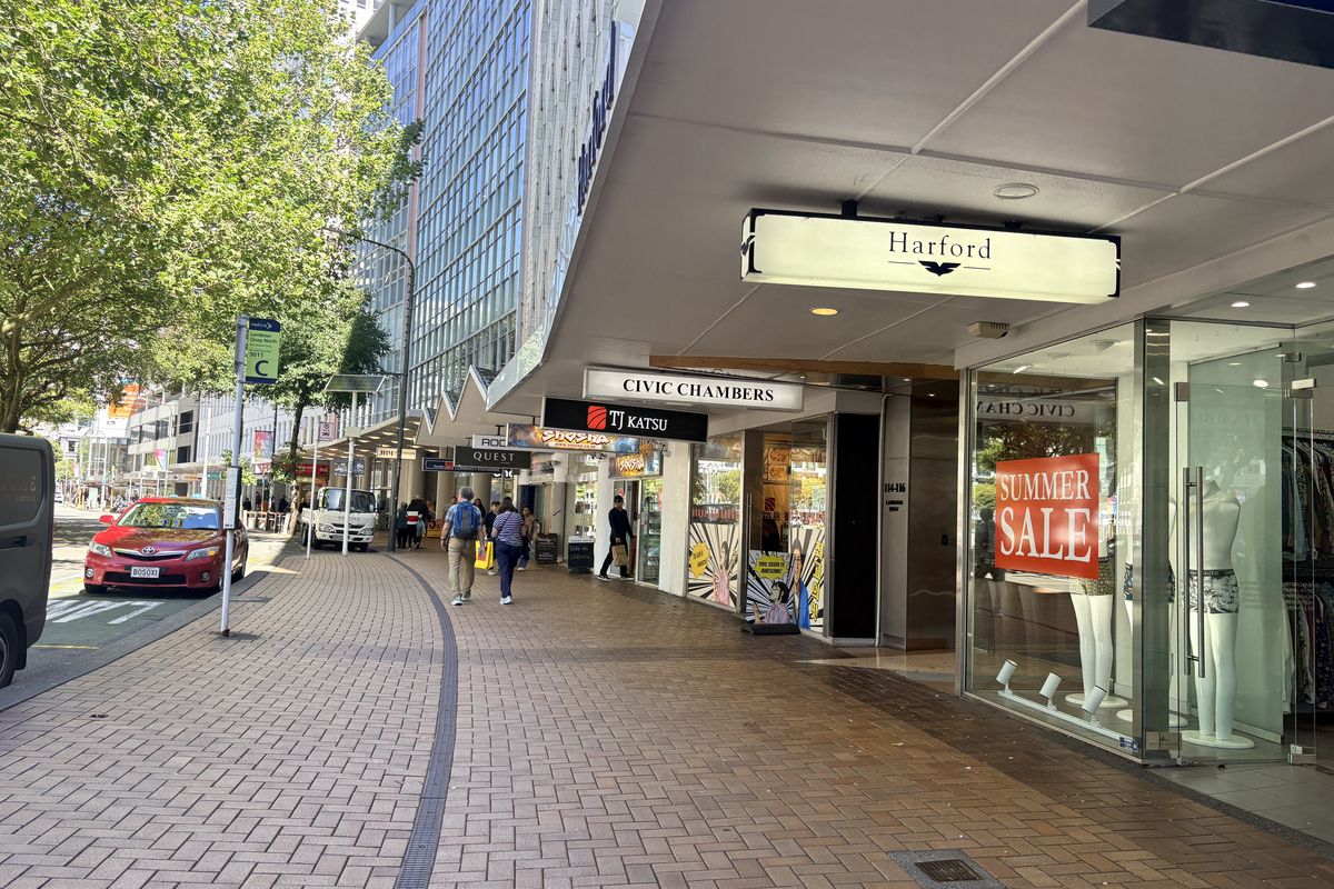 Prime spot on Lambton Quay - Vista 3