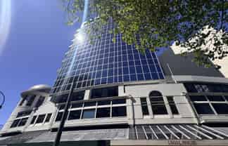 Blank canvas - lower Lambton Quay