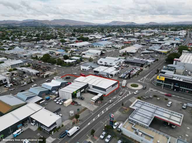 Corner site profile on Karamu Road