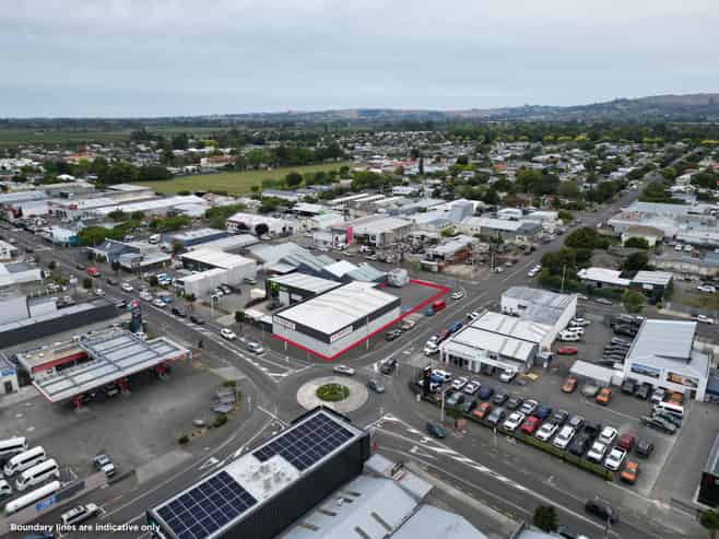 Corner site profile on Karamu Road