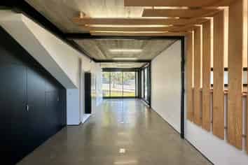 Architecturally Inspired College Hill Workspace