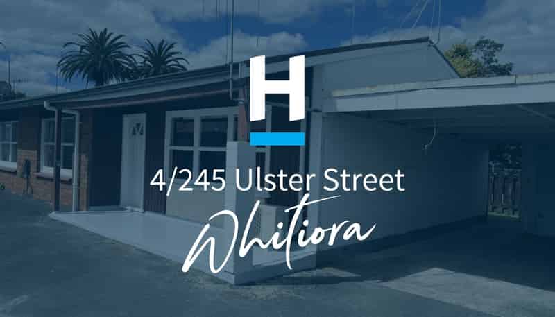 4/245 Ulster Street, Whitiora