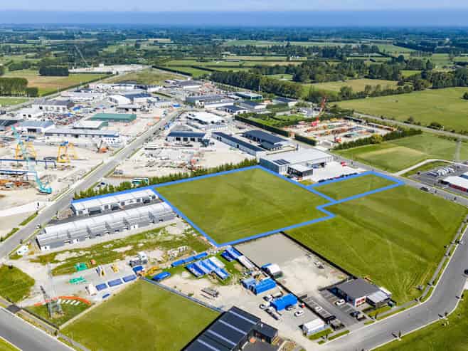 Largest Industrial Land Holding Rangiora