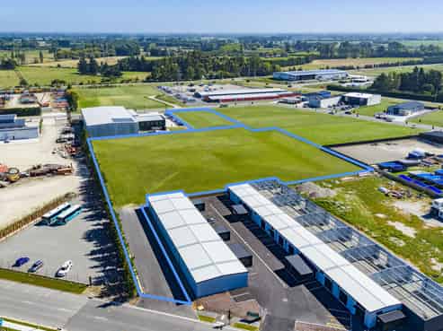 Largest Industrial Land Holding Rangiora