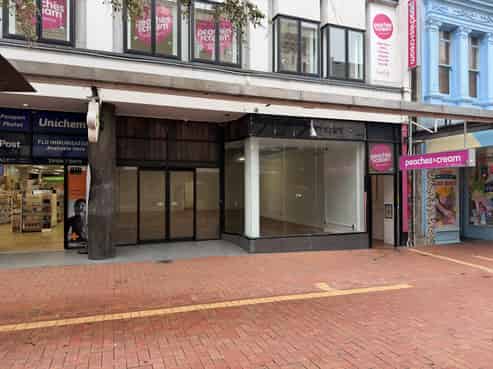 Large Cuba Street retail