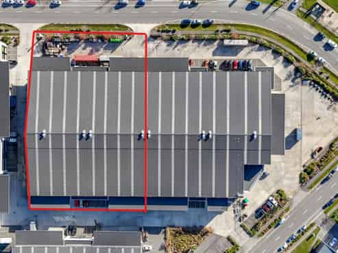 Streamlined Warehouse with Office & Canopy