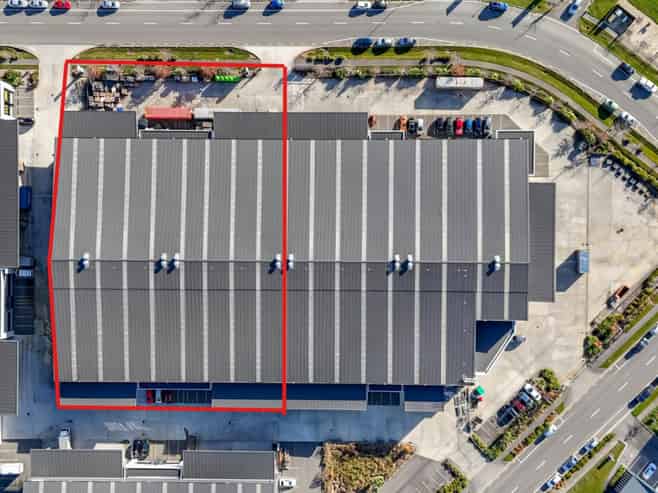 Streamlined Warehouse with Office & Canopy