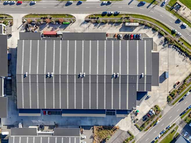 Large Secure Yard with Warehouse & Office to Match