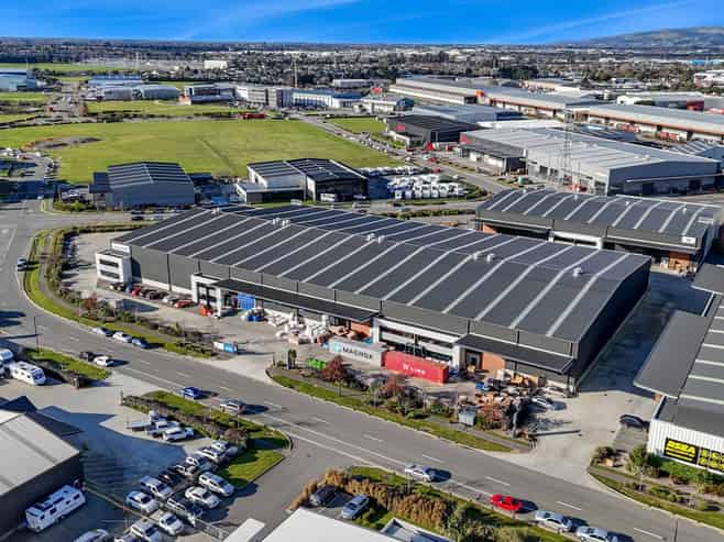 Large Secure Yard with Warehouse & Office to Match