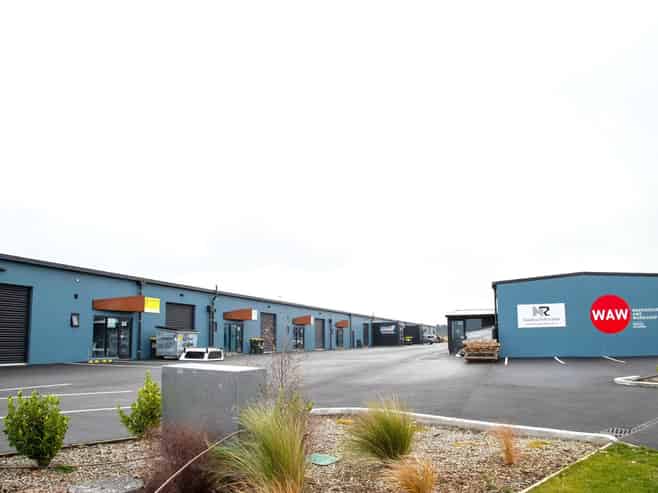Small warehouse with office in Rolleston