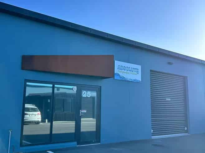 Small warehouse with office in Rolleston