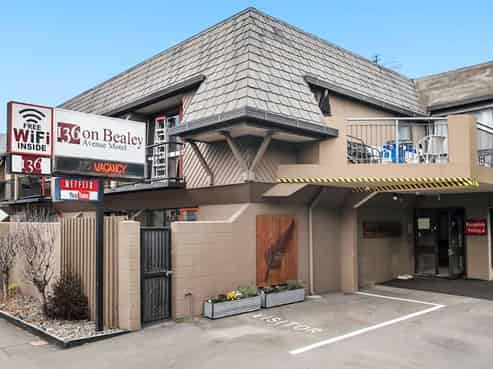 Motel in Christchurch Centre with Long Term Lease