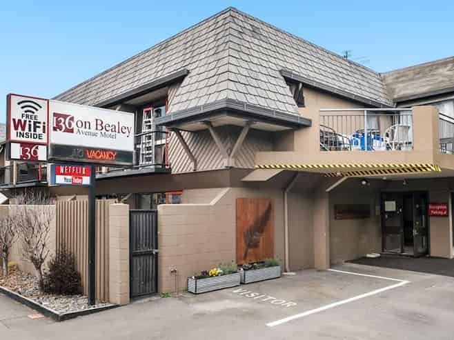 Motel in Christchurch Centre with Long Term Lease