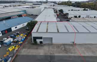 564sqm High Stud Warehouse + container drop 