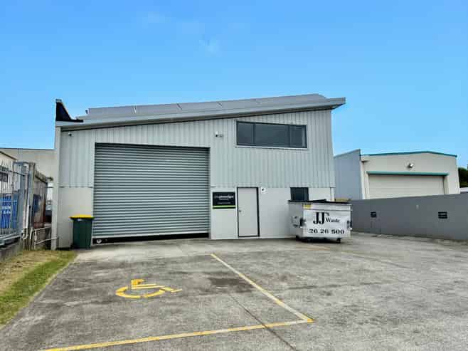 Road Front Industrial with Solar