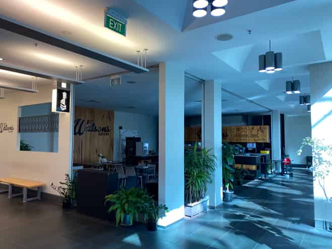 Prime Corner Retail Space in Wall Street Mall