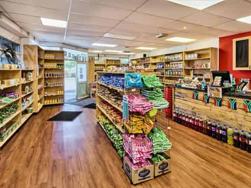 Profile corner with income and upside