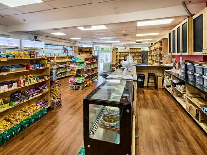 Profile corner with income and upside