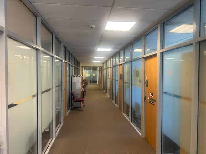 Large Central Offices With Parking