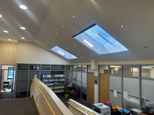 Large Central Offices With Parking