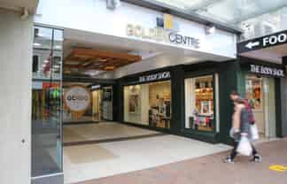 Prime retail opportunity - Golden Centre - Dunedin