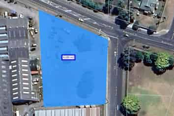 Well positioned industrial site.