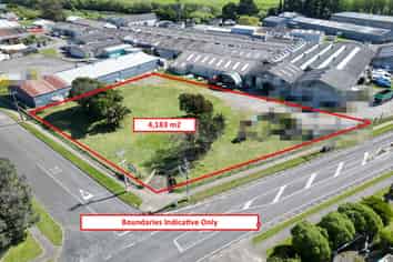 Well positioned industrial site.