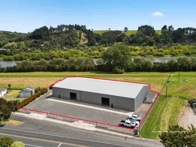 Industrial Warehouse With Secure Yard