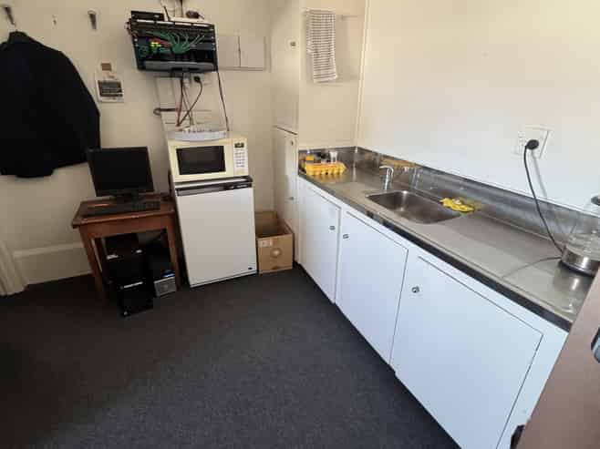 Coffee Below, Service Above