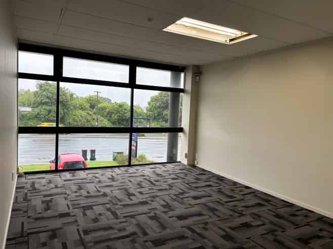 Office - Exposure to Blenheim Road + Carparks