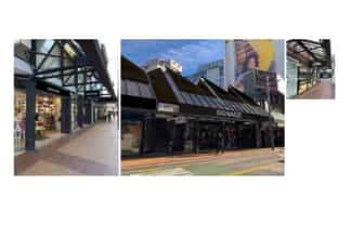 Shop on Very Busy Street