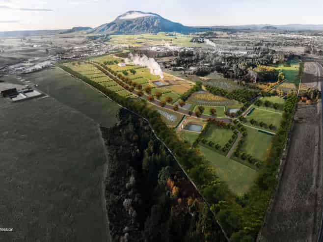 Industrial land with an environmental edge