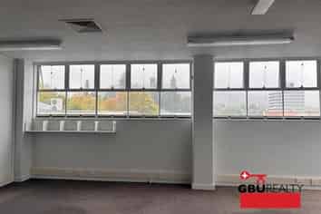 Light-filled second floor office