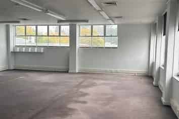 Light-filled second floor office