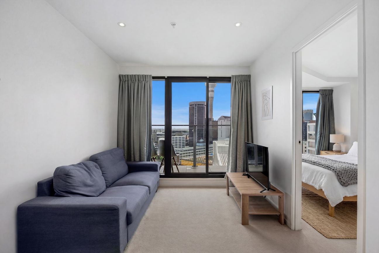 Stylish City Living with Sky Tower Views – pohled 4