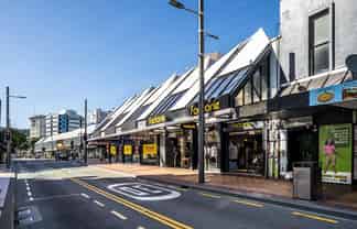 CHEAP Retail – overlooking Cuba Street