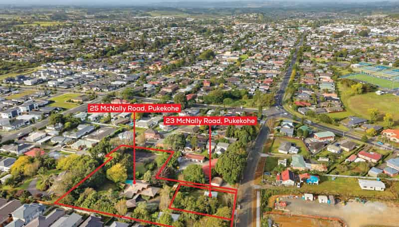 23 & 25 McNally Road, Pukekohe