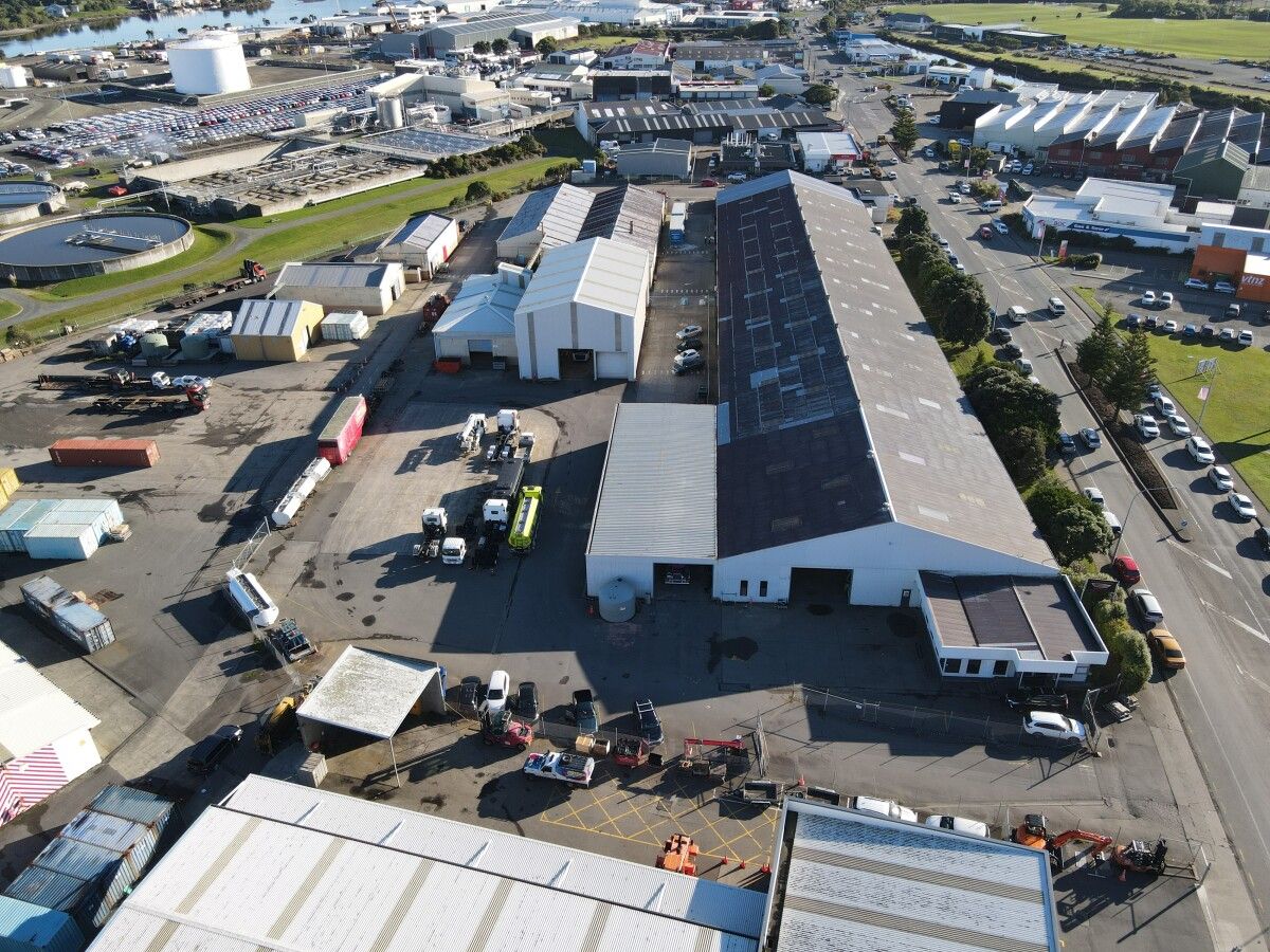 Warehouse, Canopy and Secure Yard