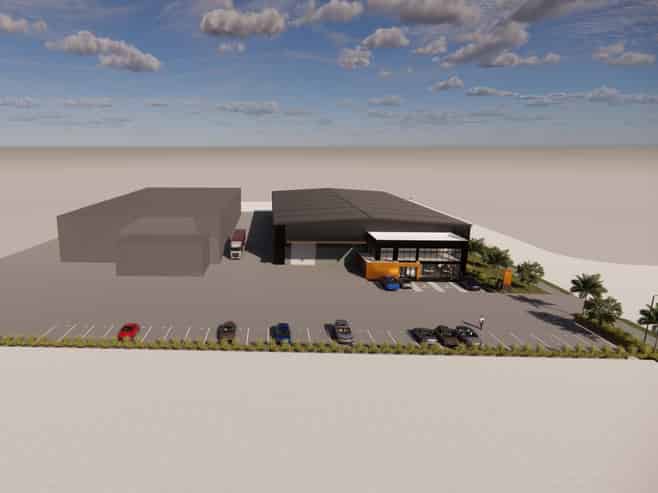 High Profile Industrial Building