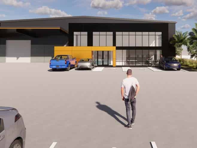 High Profile Industrial Building