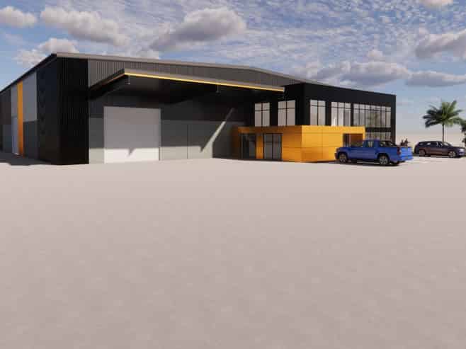 High Profile Industrial Building