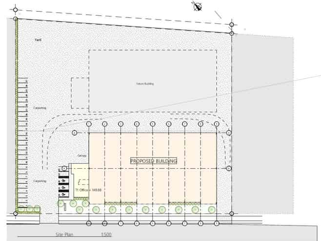 High Profile Industrial Building