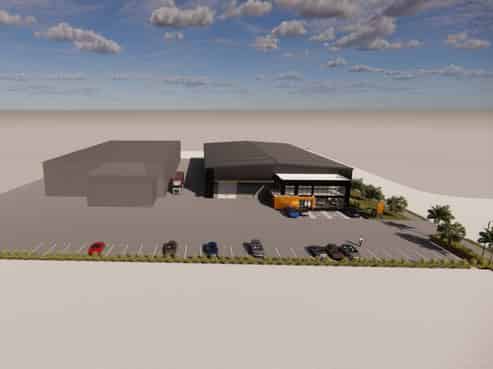 High Profile Industrial Building