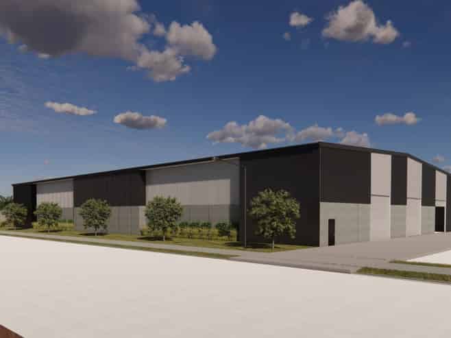 High Profile Industrial Building