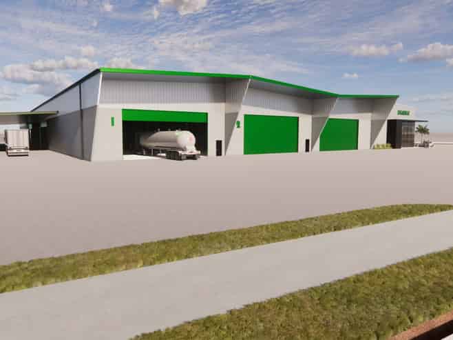 Large Workshop with Drive Around Option 