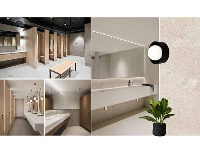 Central city office with profile