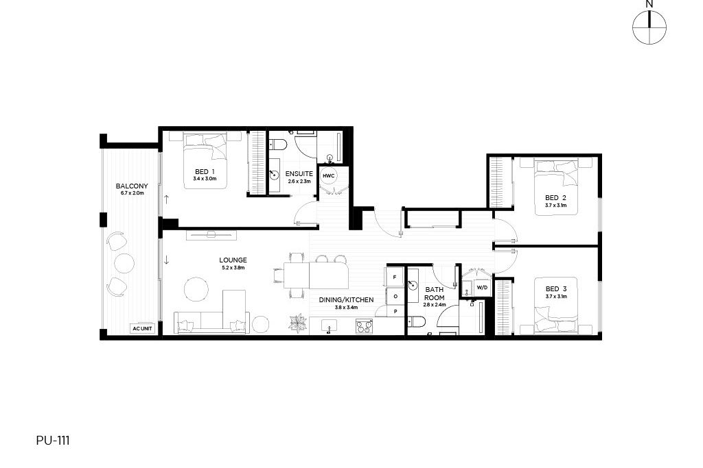 Single-Level with City Views - Meer